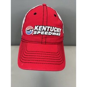 Nascar Kentucky Speedway Event Staff Trucker Style Hat Baseball Cap Sparta KY